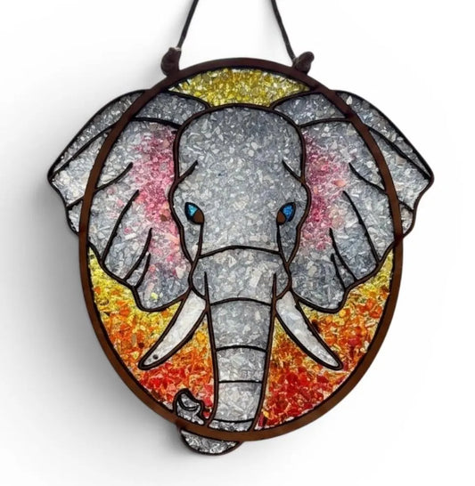 Elephant 1 Sun Catcher