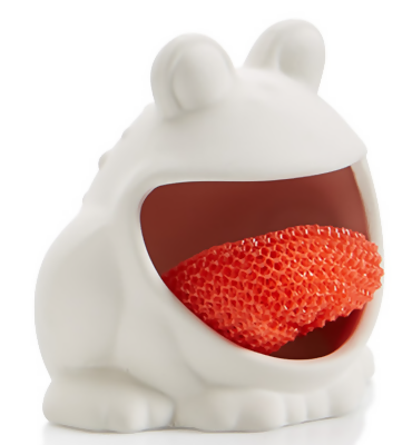 Frog Scrubby Holder