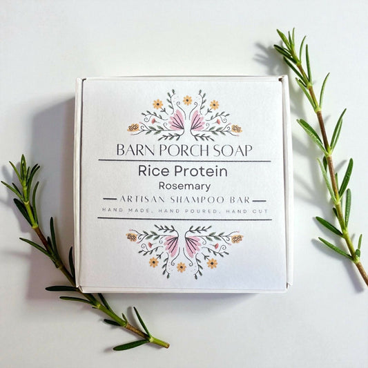 Shampoo Bar Rice Protein Rosemary
