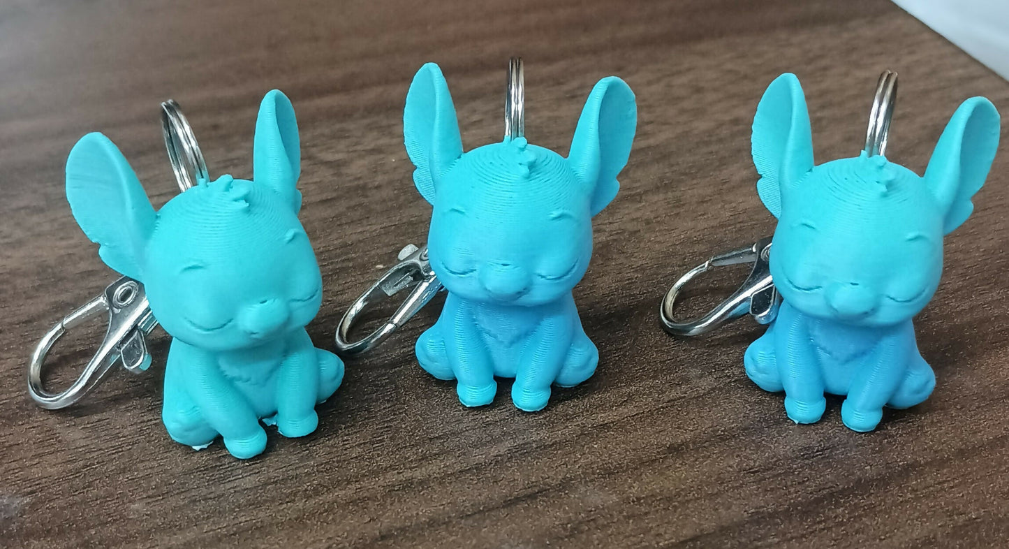 Stitch style Keychain