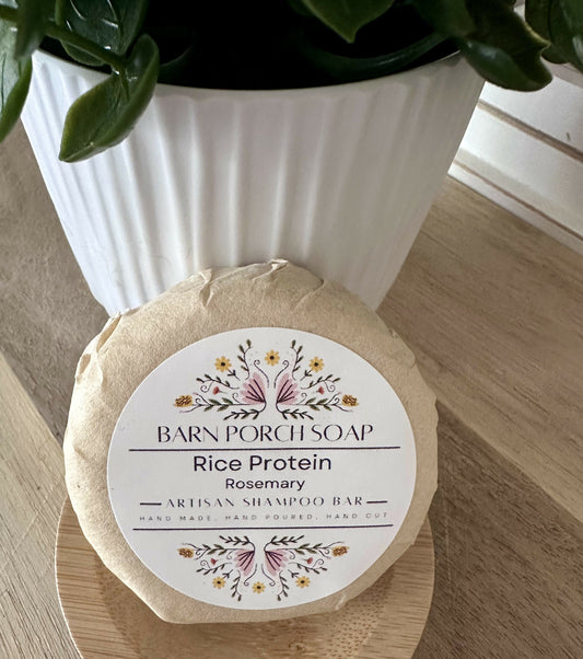 Shampoo Bar Rice Protein Rosemary
