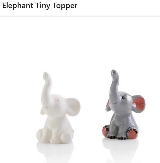 Elephant Tiny Topper