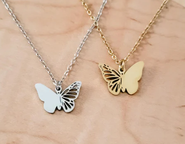 Filigree Butterfly Necklace