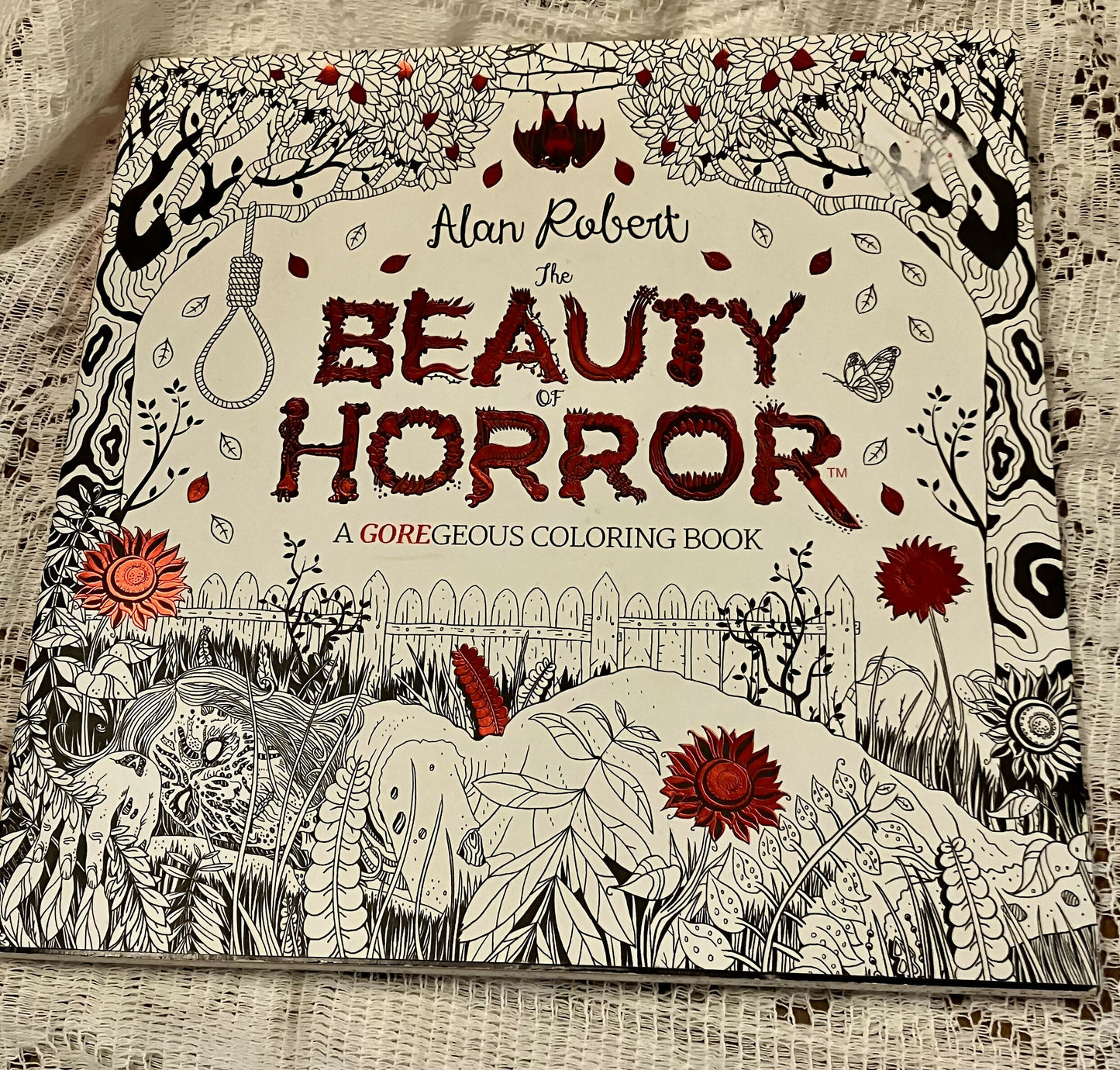 Beauty of Horror Adult coloring book #2728