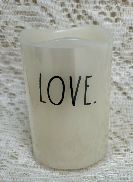 #3158 Rae Dunn flicker candle