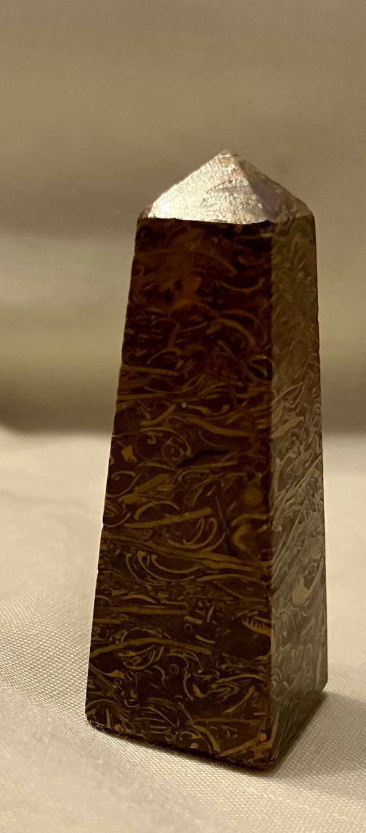 2" Mariam jasper obelisk #1612