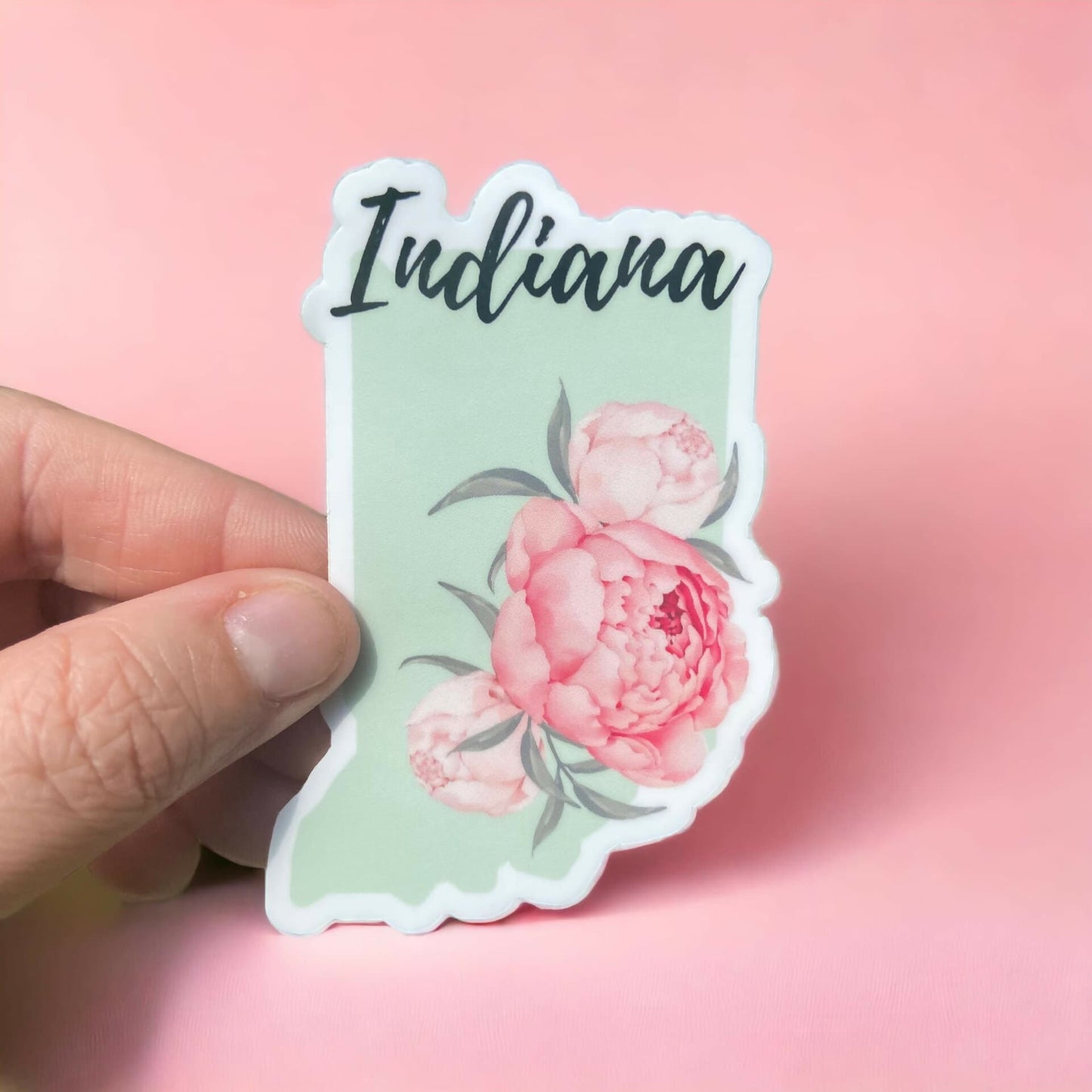 Indiana Flower Sticker