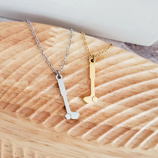 Golf Pendant Necklace