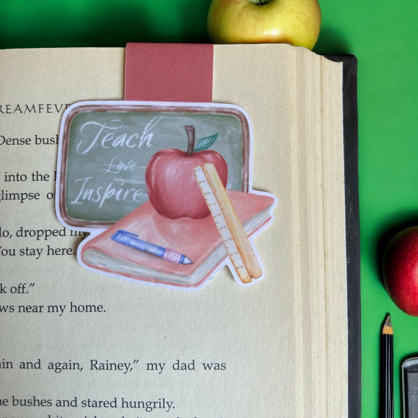 Teach Magnetic Bookmark
