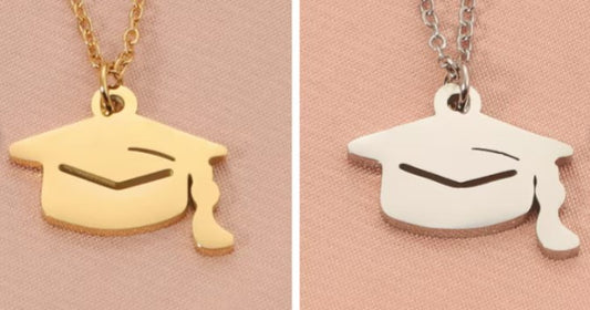 Graduation Cap Necklace