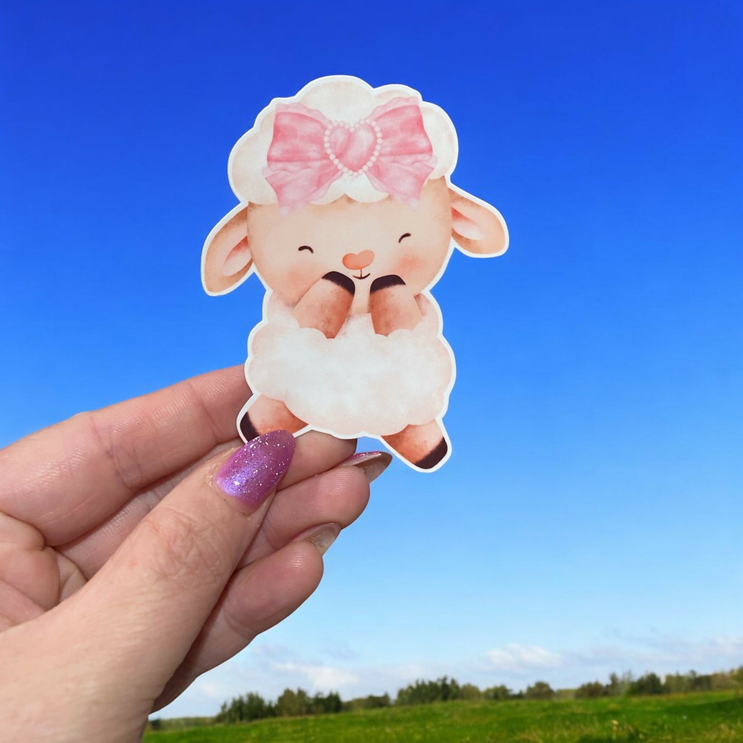 Lamb Sticker