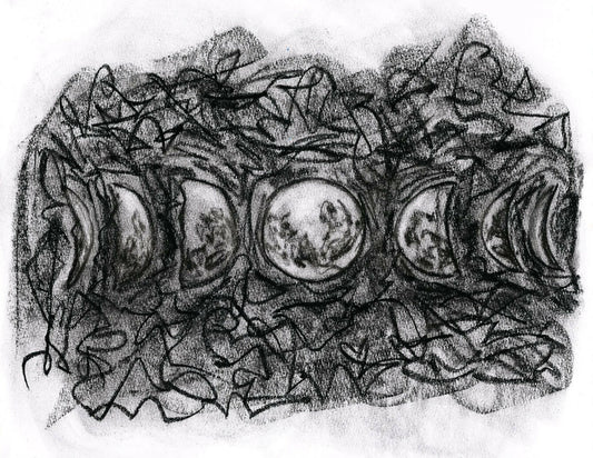 Moon Phases Print Large