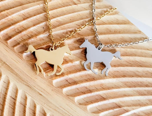 Horse Pendant Necklace