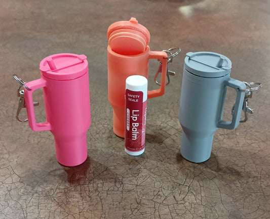 Stanley style lip balm holder
