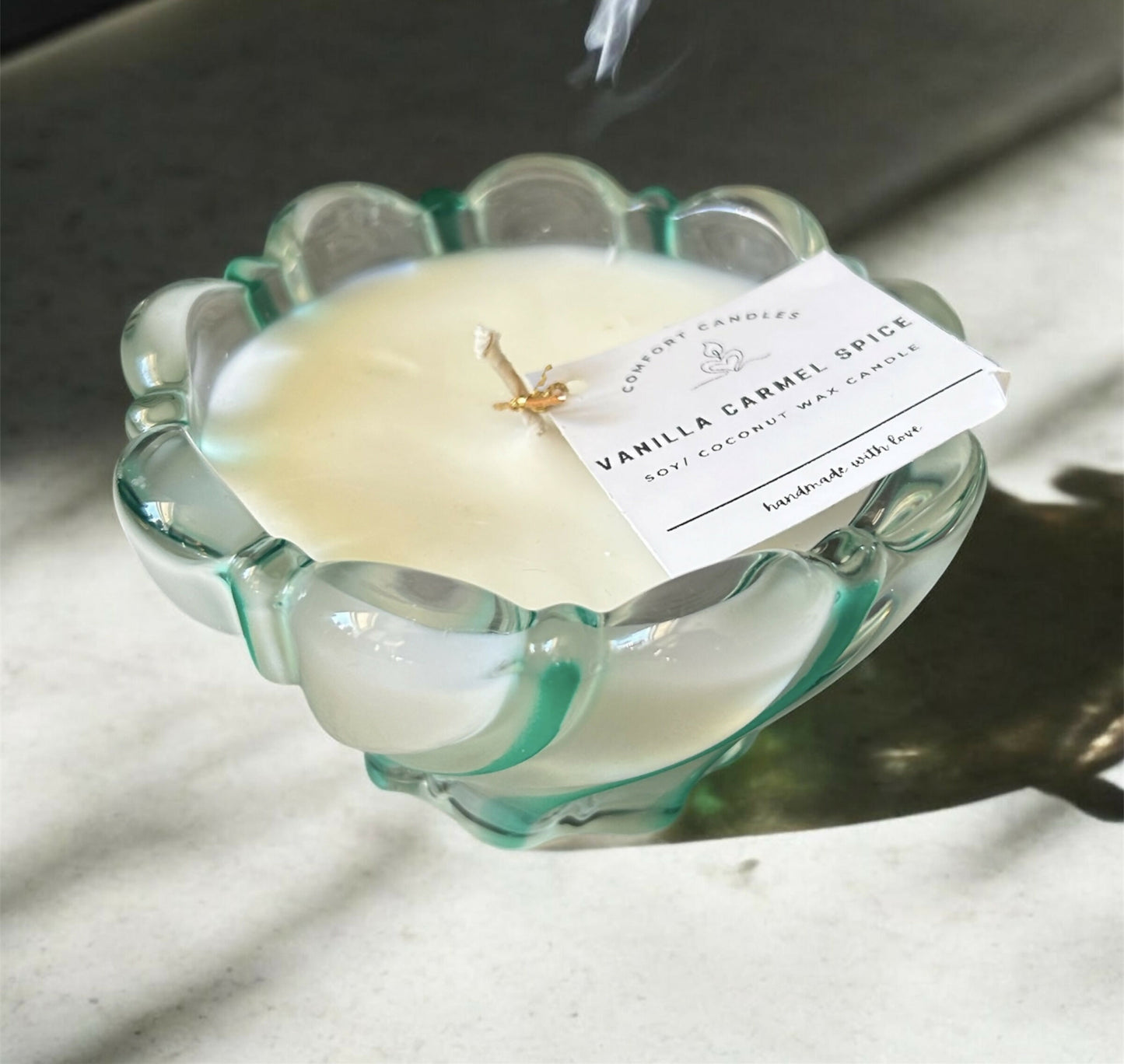 Vanilla Carmel spice candle