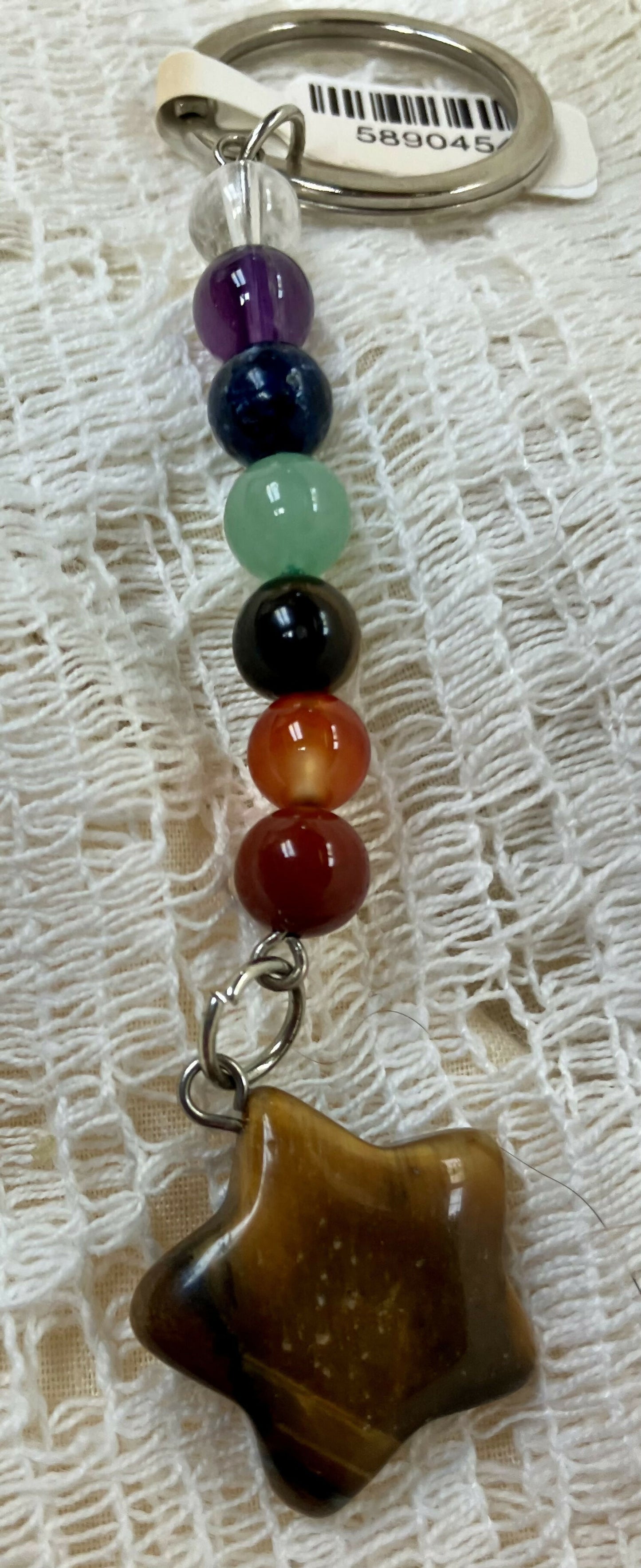 #3197 crystal star keychain
