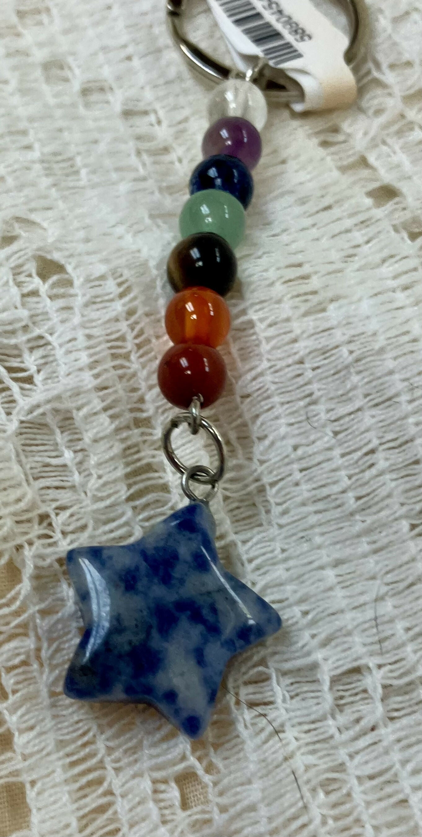 #3197 crystal star keychain
