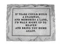 If tears could build stone