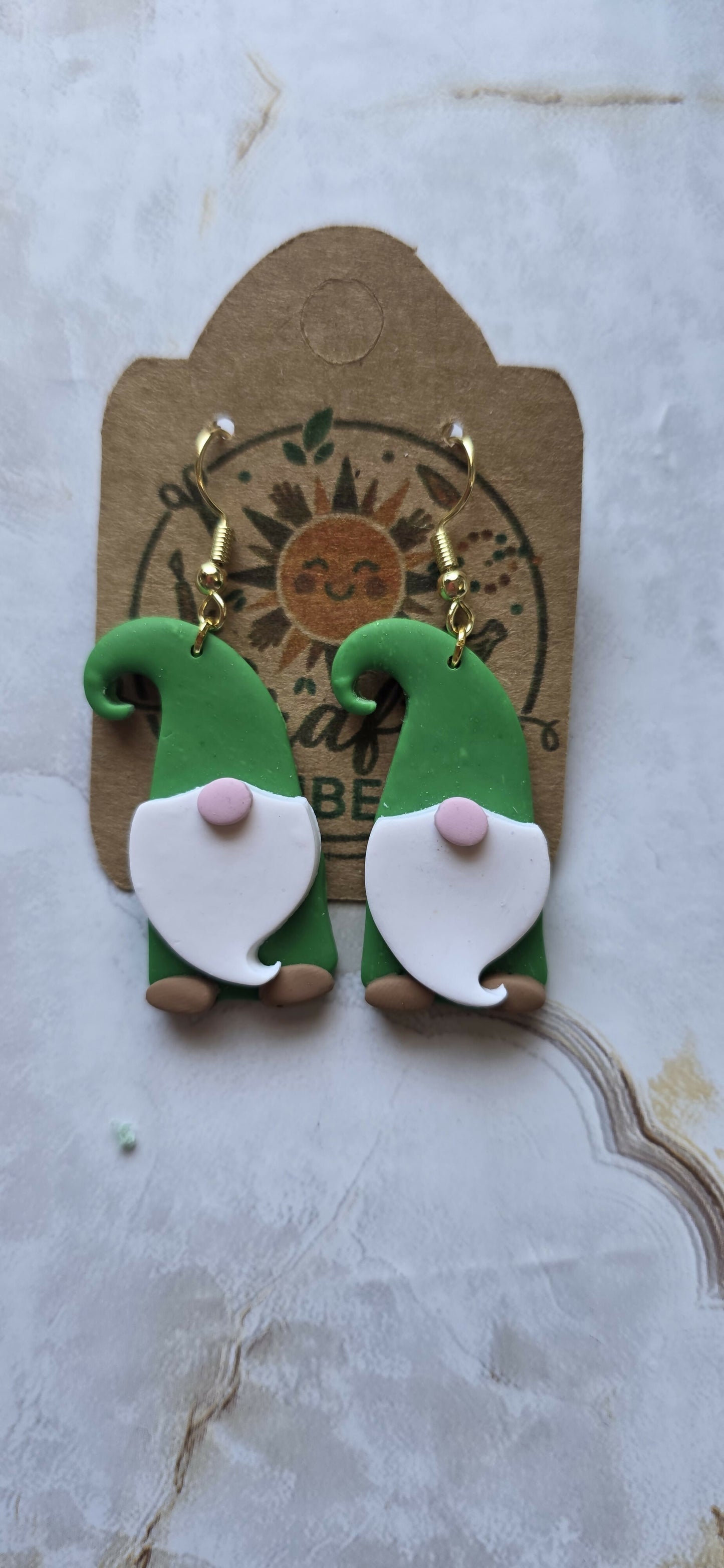 Green Gnome Dangles