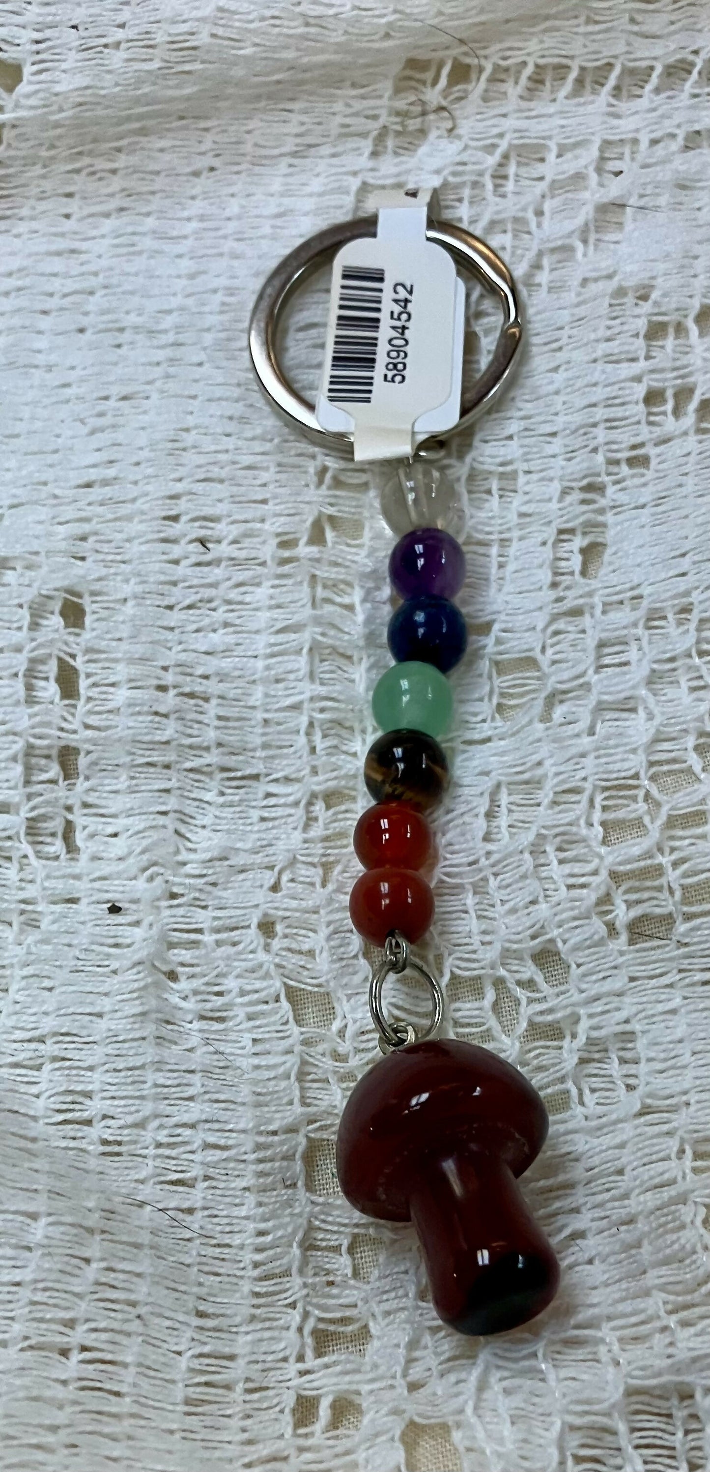 #56 Mushroom keychain