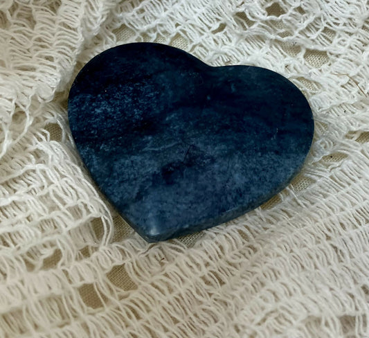 #2017 Pacific blue jasper mini heart