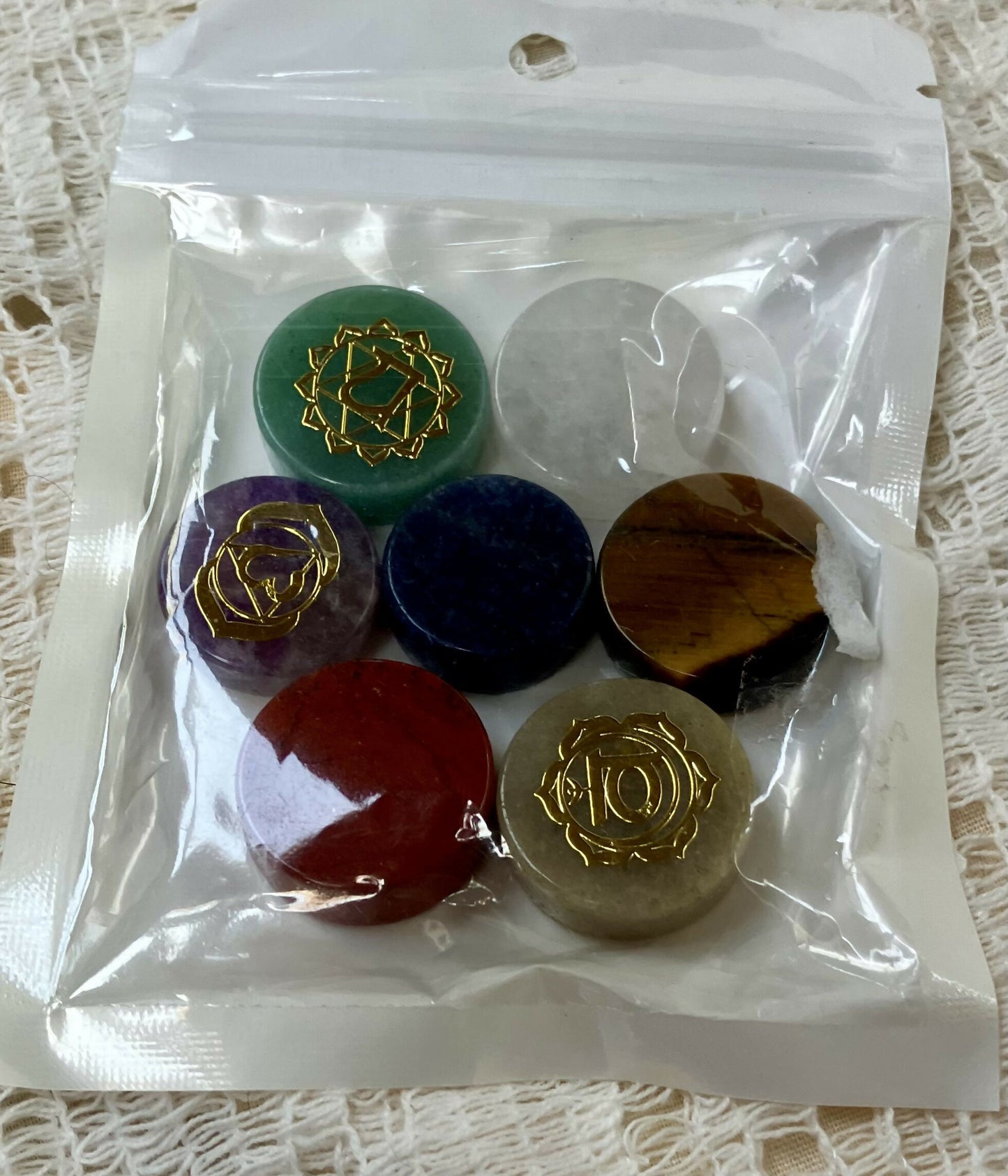 #3189 Crystal chakra set