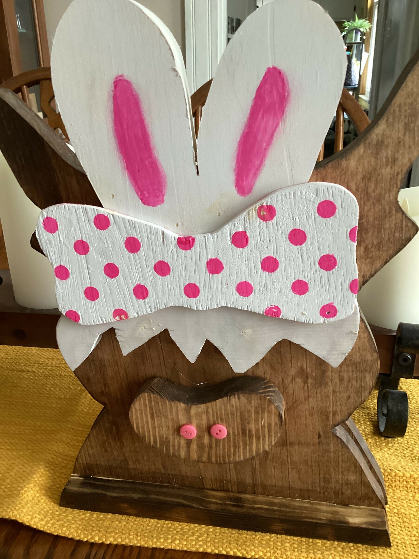 Easter highland cow