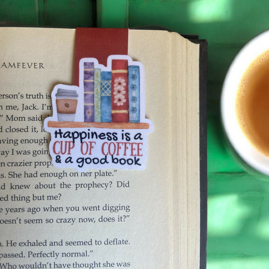 Happiness Magnetic Bookmark