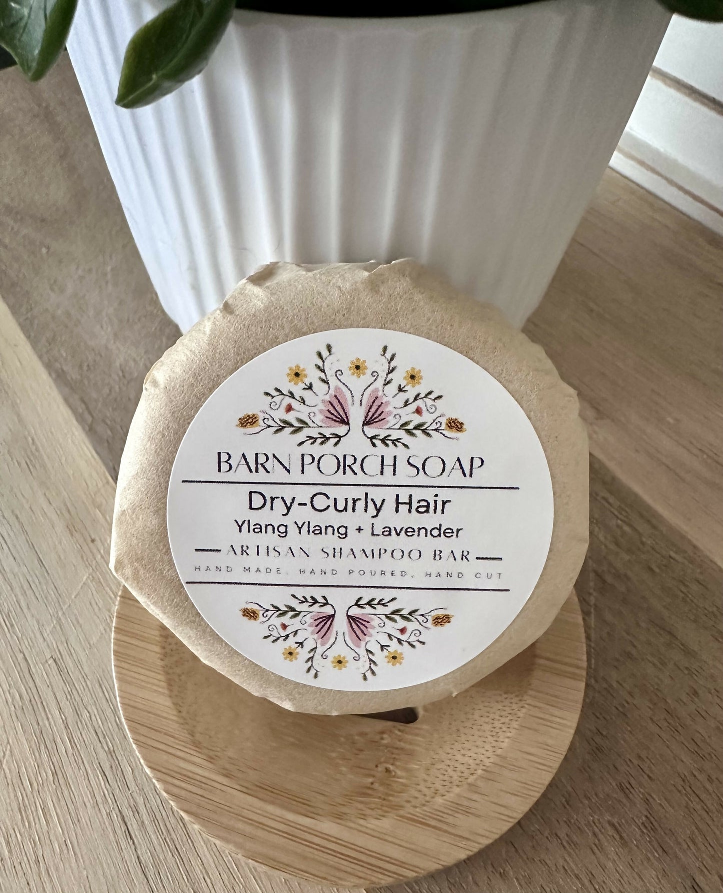 Shampoo Bar Dry/Curly Hair Ylang Ylang + Lavender