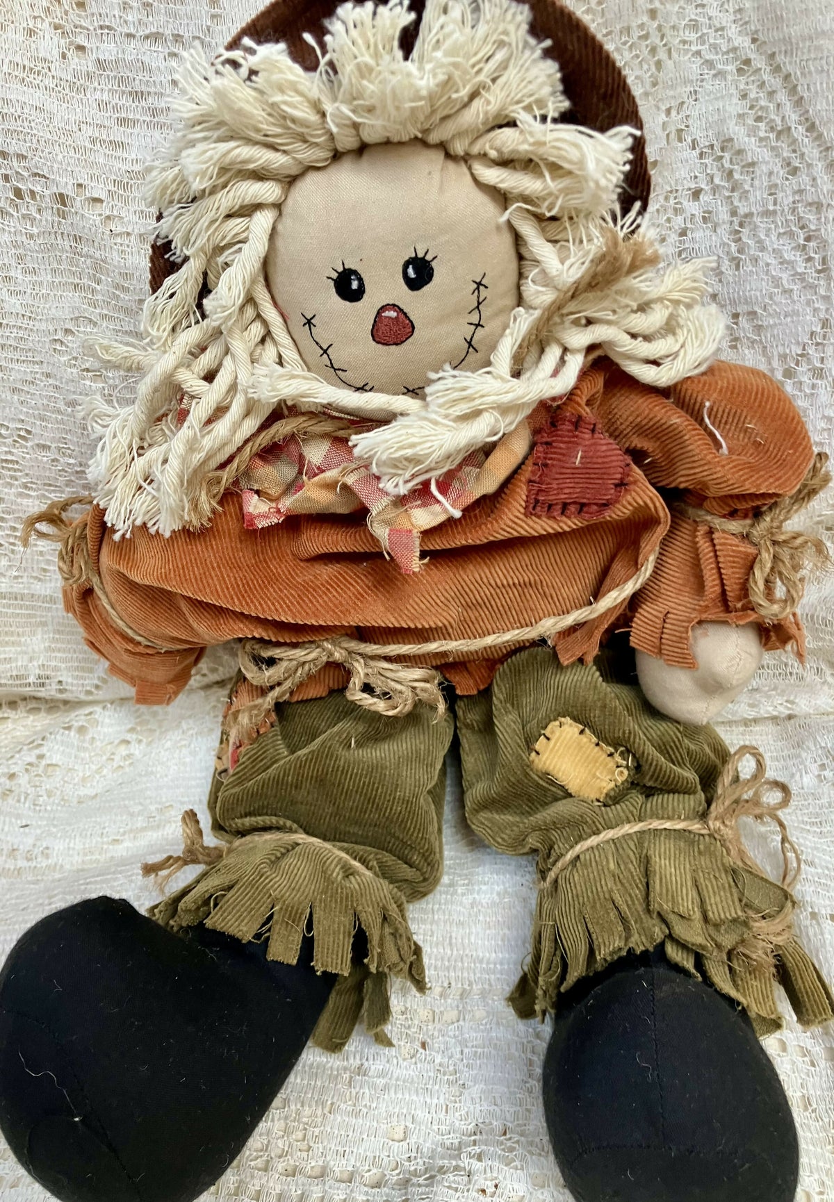 #616 Vintage Boyds Hankley scarecrow
