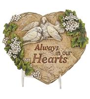 Always in our hearts stone