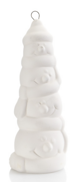 snowpile ornament