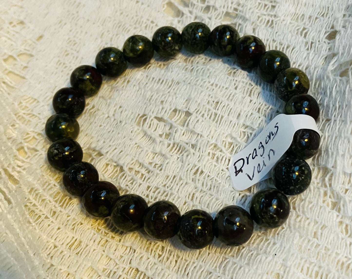 Dragons' Vein crystal bracelet #851