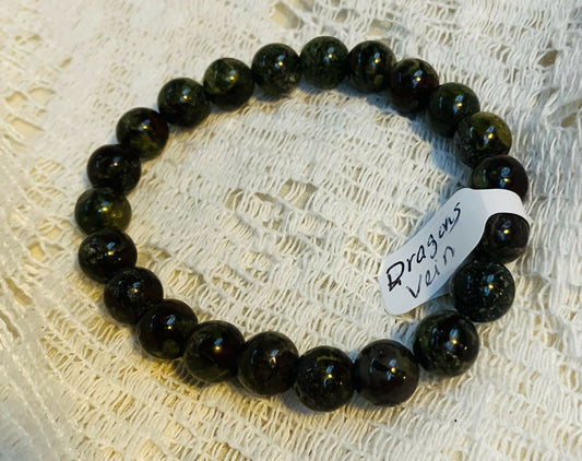 Dragons' Vein crystal bracelet #851