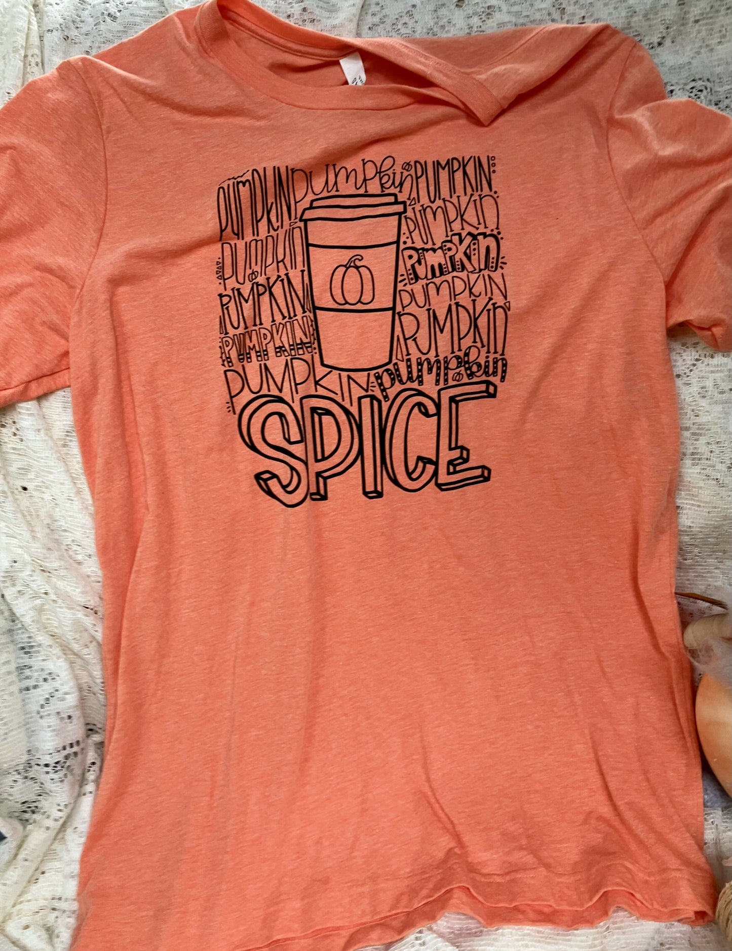 #1824 Pumpkin spice tee
