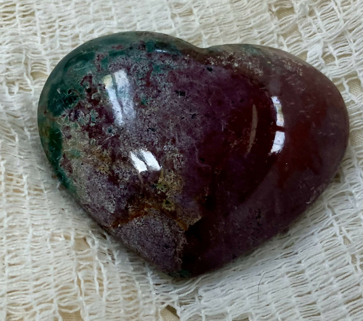#3193 2" Ocean jasper heart