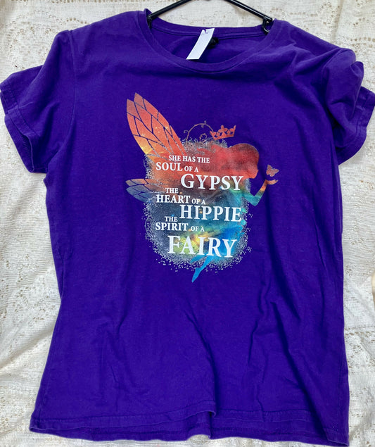 #1948 Soul of a gypsy tee size LG