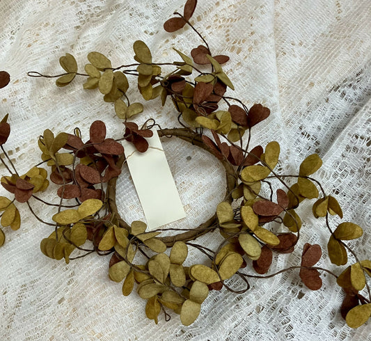 #2776 Leaf candle ring