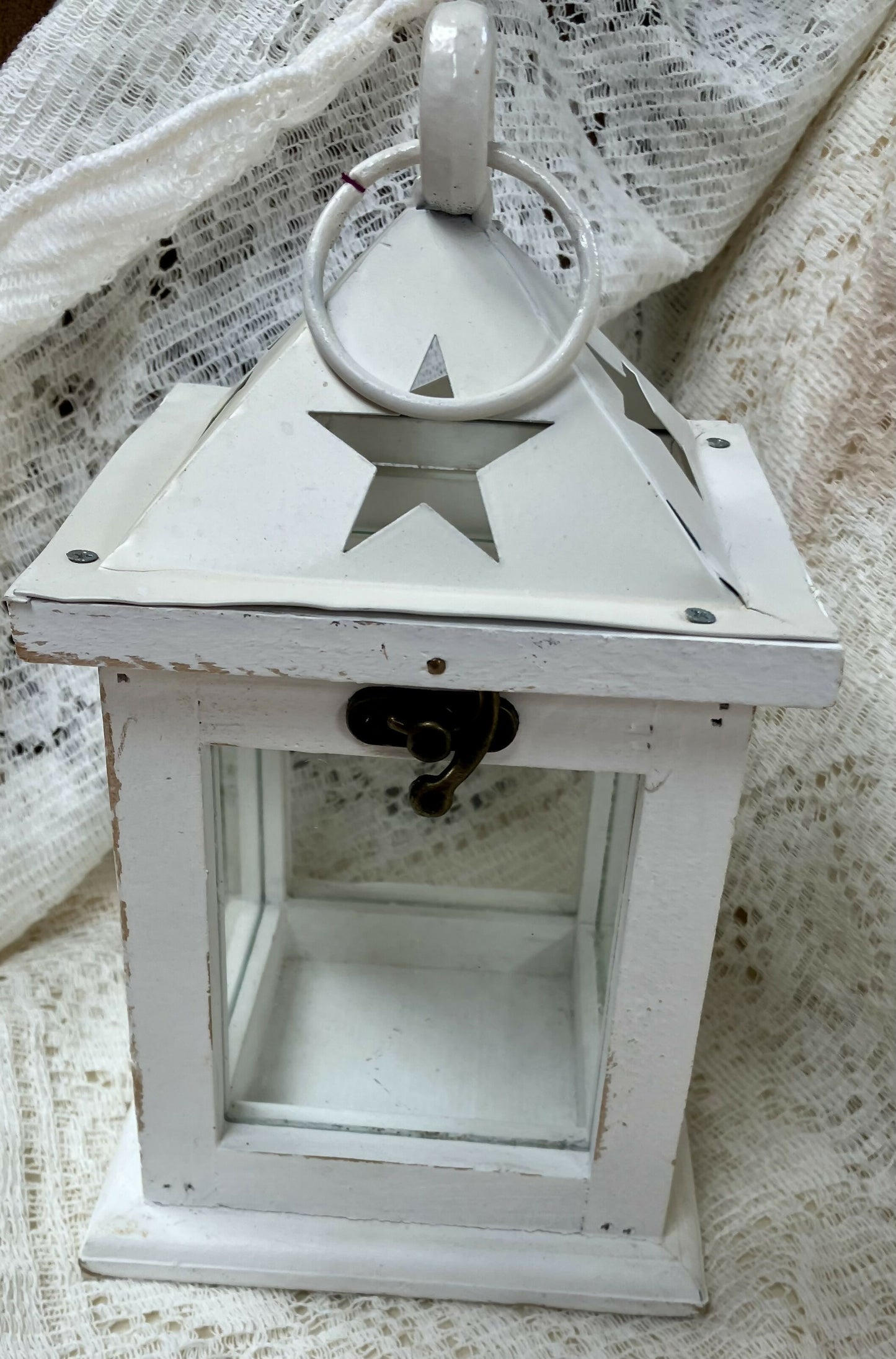 #2155 White star lantern
