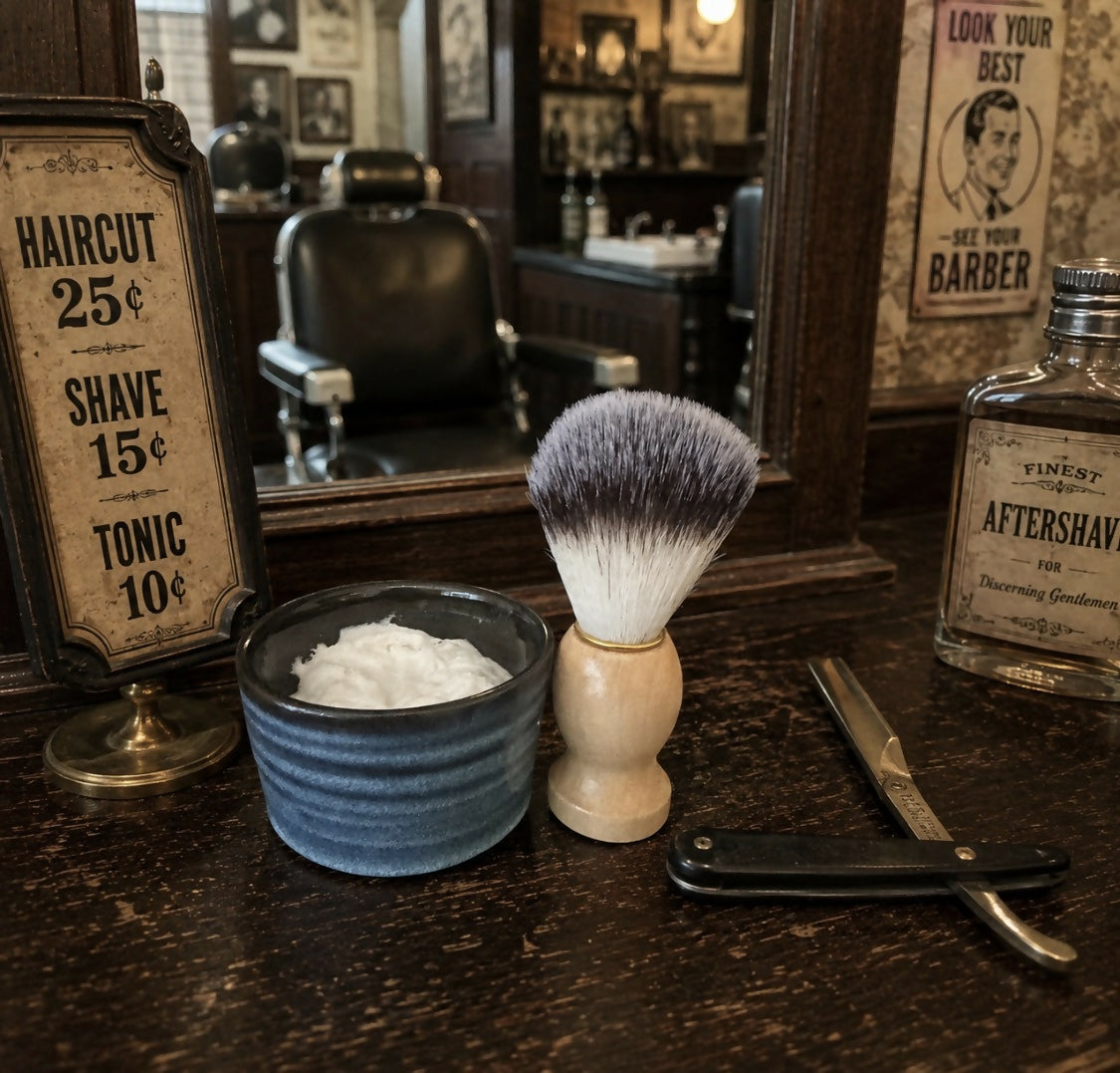 Men’s shaving soap set