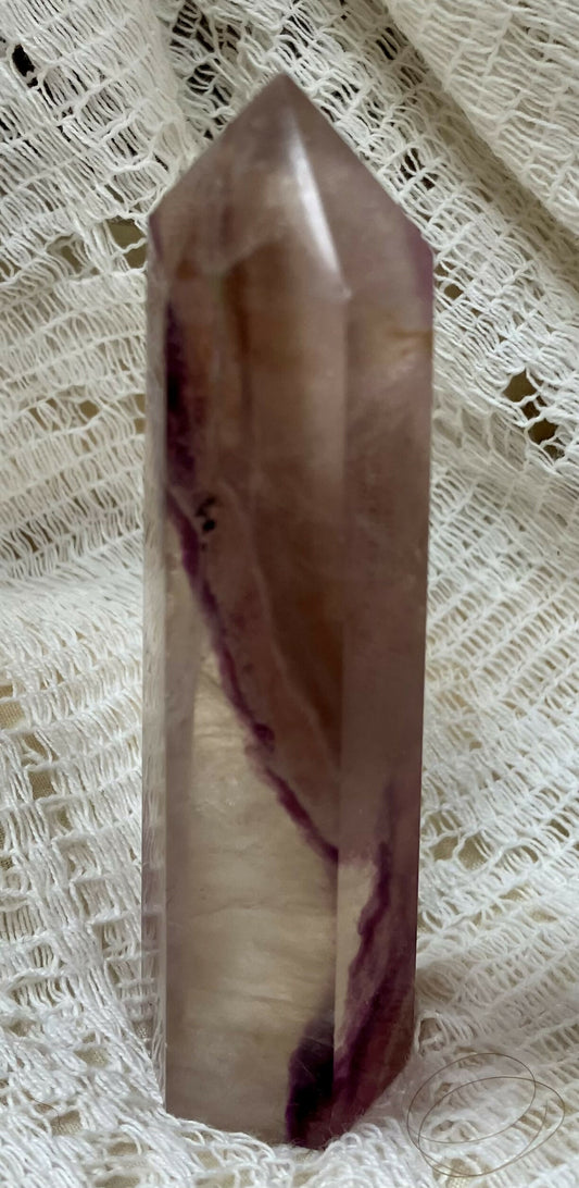 #1211 3 1/2" Fluorite tower 108 gr