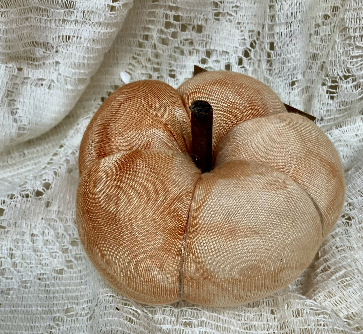 #328 H & M small tie dye pumpkin