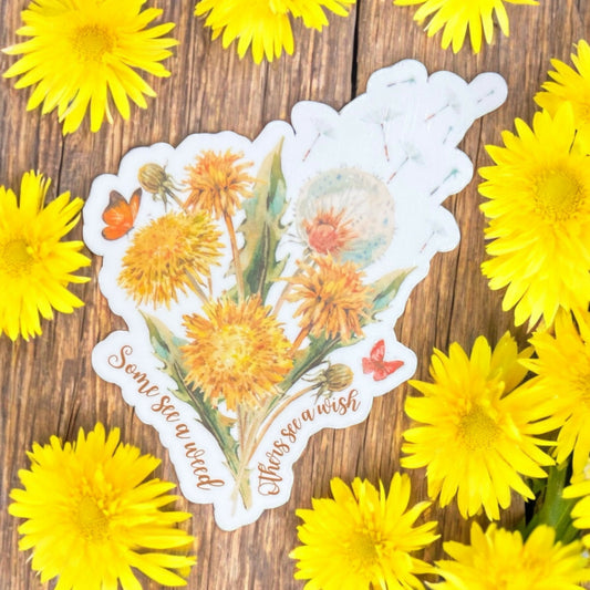 Dandelion Sticker