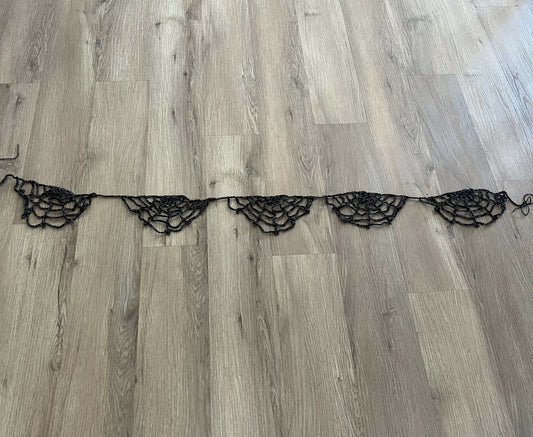 Crocheted Spider Web