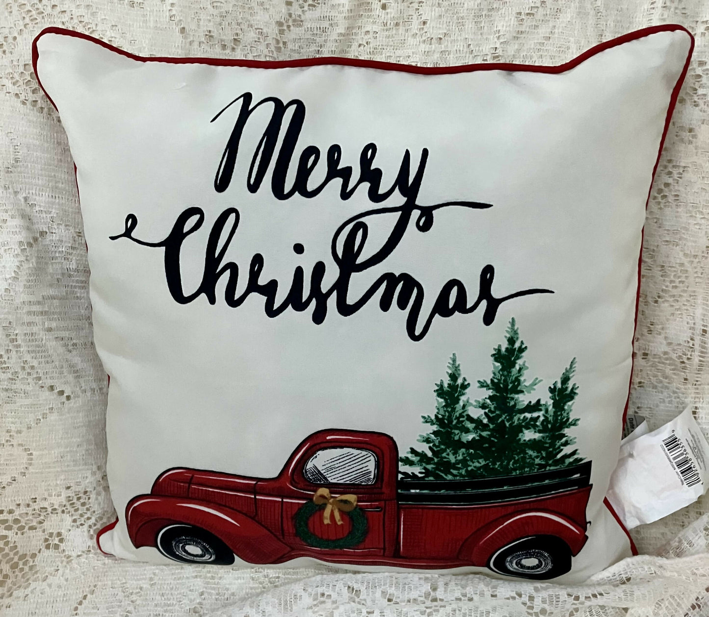 Merry Christmas Pillow #2542