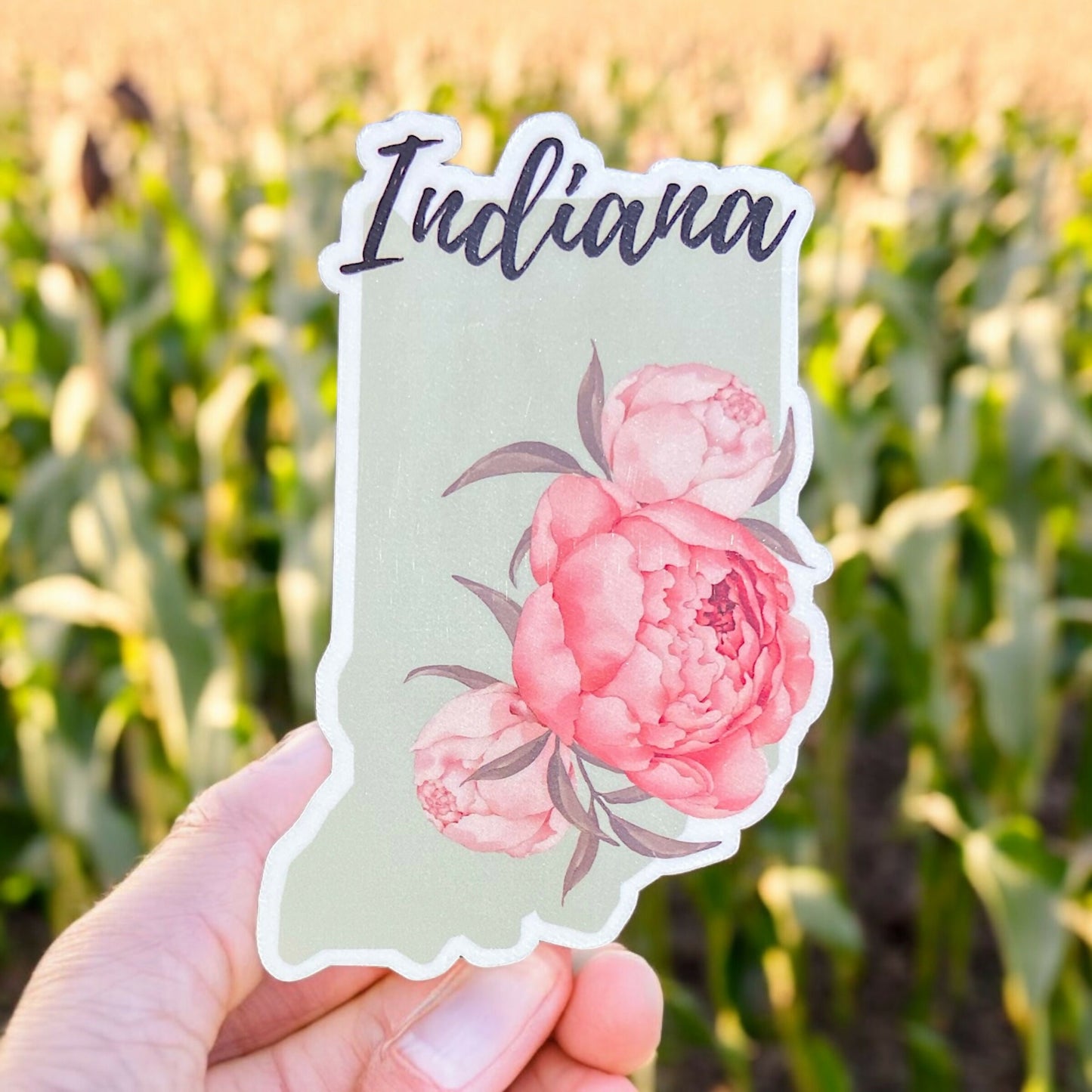Indiana Flower Sticker