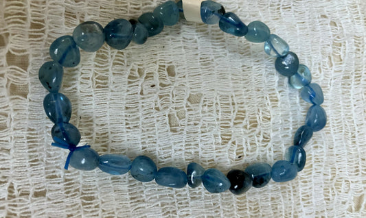 #3205 Kyanite crystal bracelet