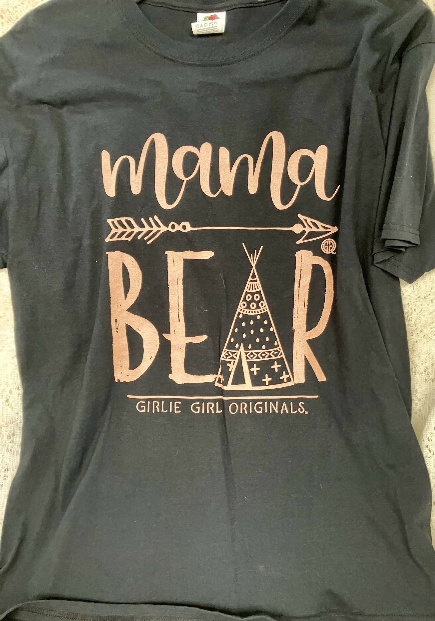 #3075 Tee Mama bear Lg