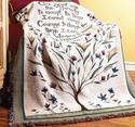 Serenity Throw with Tree