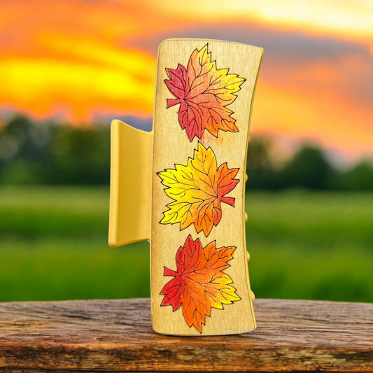 Autumn Leaves Hair Clip